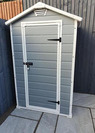 Садовый домик keter manor 4×3 2
