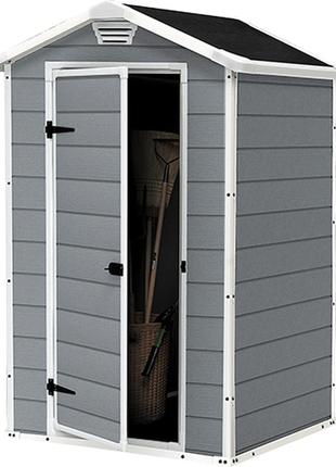 Садовый домик keter manor 4×3 5