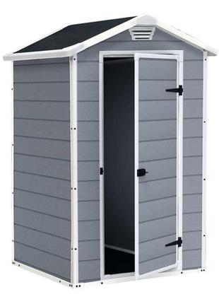 Садовый домик keter manor 4×3 7
