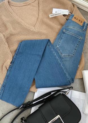 Стильные базовые джинсы skinny na-kd4 фото