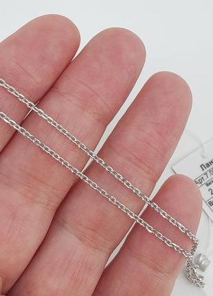 Цепь серебряная якорная 925 пробы (40 см.) арт. 04057