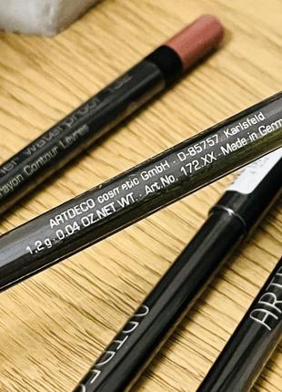 Оригинальный водостойкий карандаш для губ artdeco soft lip liner waterproof 132 оригинал водостойкий карандаш для губ7 фото