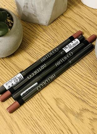 Оригінал водостійкий олівець для губ artdeco soft lip liner waterproof 132 оригинал водостойкий карандаш для губ1 фото