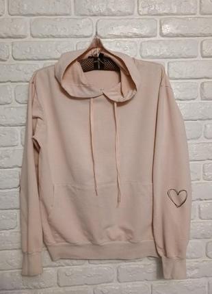 Худи персиковая