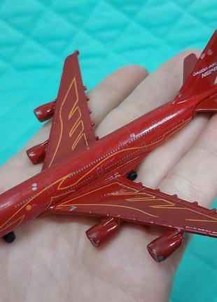 Літак моделька метал