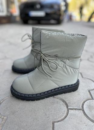 Дутіки холодна осінь - зима / сапоги ❄️ дутики / чоботи женские теплые зима