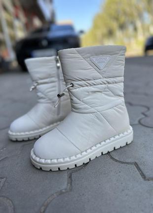 Дутіки холодна осінь - зима / сапоги ❄️ дутики / чоботи женские теплые зима