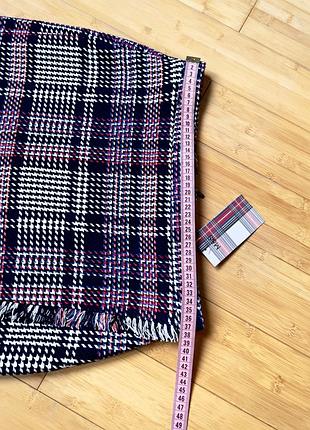 Стильная твидовая юбка 7