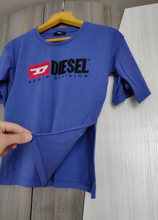 Футболка diesel оригінал жіноча футболка diesel big center logo2 фото