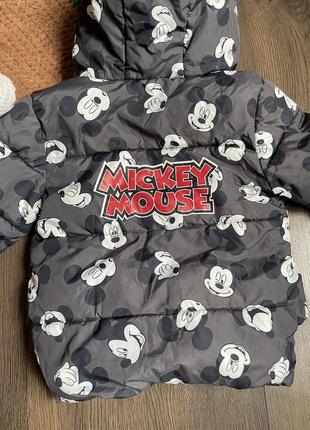 Disney с микки маусом куртка парка george 2-3 года6 фото