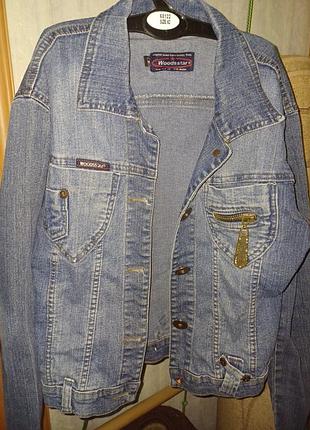Піджак джинсовий