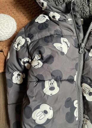 Disney с микки маусом куртка парка george 2-3 года2 фото