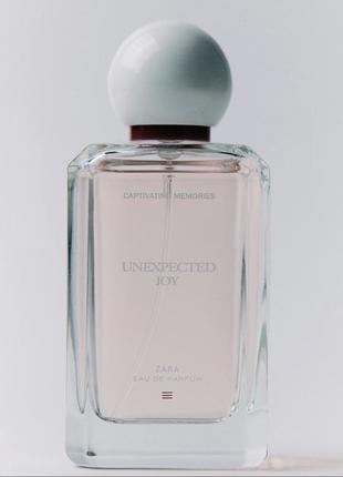 Парфумована вода від zara unexpected joy в колаборації з jo malone