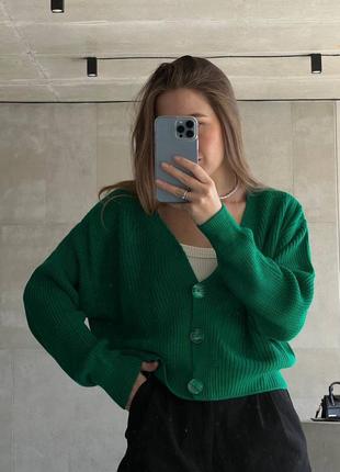 Укороченный кардиган 3