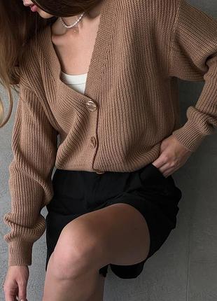 Укороченный кардиган 6