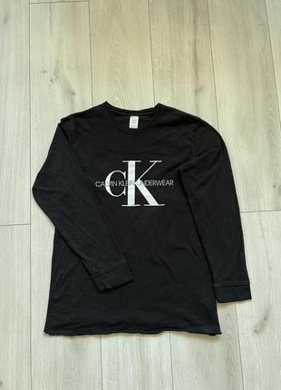 Премиальный лонгслив calvin klein size s/m