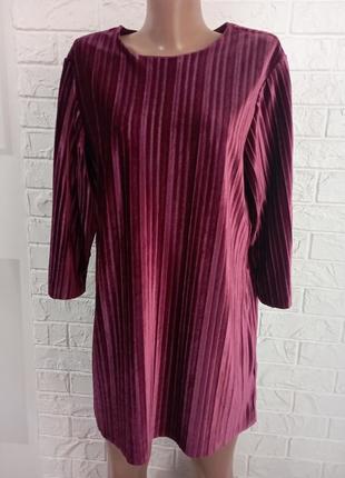 Оксамитова блузка per una в ідеальному стані 2xl