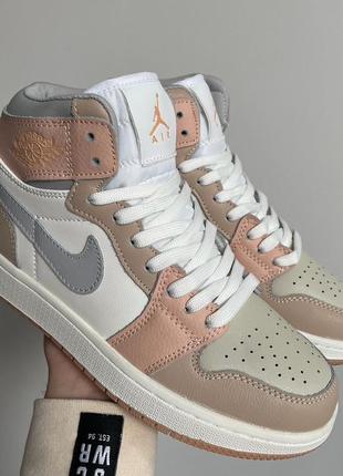 Кросівки жіночі nike air jordan for 1 retro milan mid