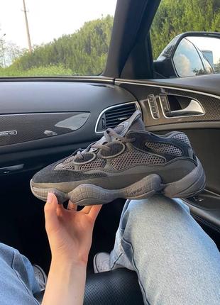 Кроссовки yeezy 500 black2 фото