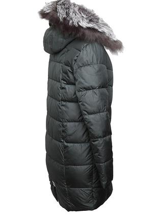 Парка женская зима с мехом енота