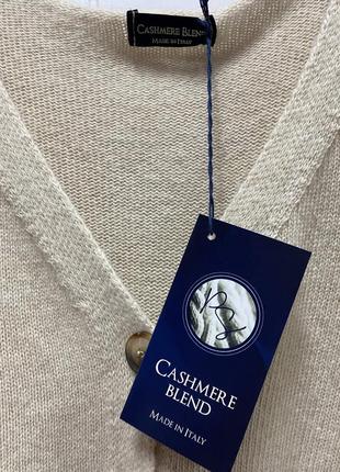 Шикарный кашемировый кардиган cashmere blend 😍 италия 🇮🇹3 фото