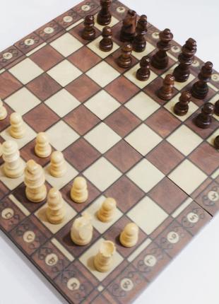 Магнітні шахи з дерев'яною дошкою 45103