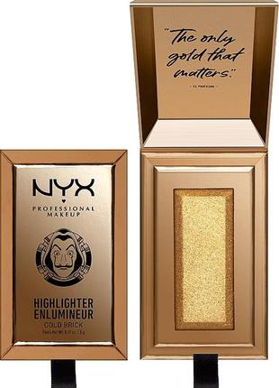 Хайлайтер la casa de papel netflix nyx rose gold