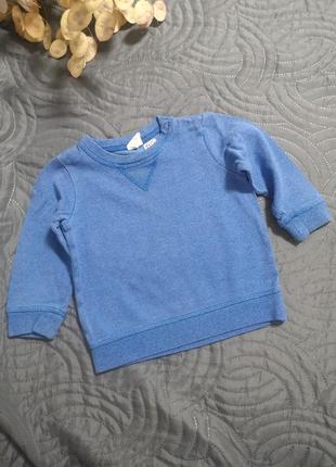 Свитшот h&amp;m на 6-9 месяцев 74 см спортивная кофта кофточка кофтина