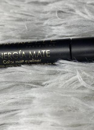 Матовая подводка коричневая