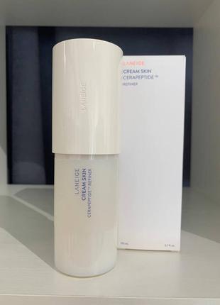 Зволожуючий крем-тонер, що відновлює, laneige cream skin cerapeptide refiner 170 мл