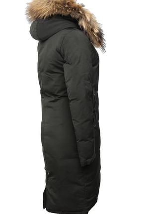 Пуховик с натуральным мехом visdeer