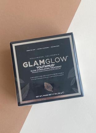 Glamglow youthmud glow stimulating treatment отшелушивающая маска для лица бестселлер 50 мл1 фото