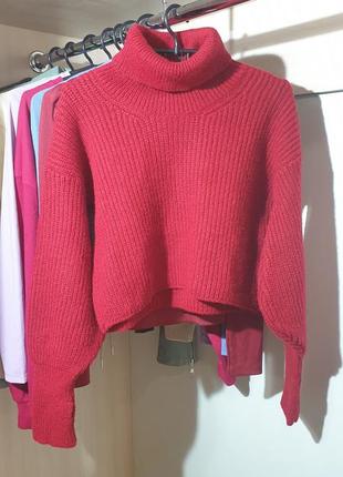 Теплий светр pink woman3 фото