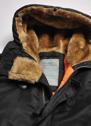 Жіноча зимова куртка парка alpha industries n-3b extreme cold parka - m3 фото