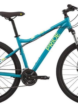 Велосипед гірський жіночий pride stella 7.2 (2021) 27.5" m бірюзовий