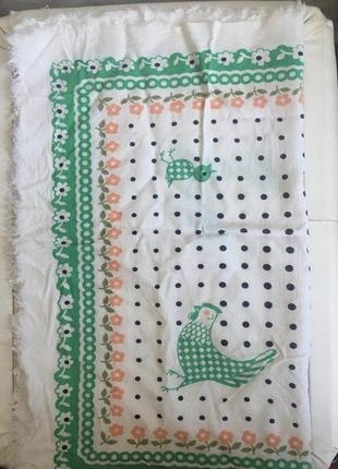 Хустка, серветка часів ссср вінтаж