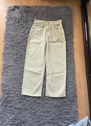 Pull &amp; bear стильные джинсы wide leg