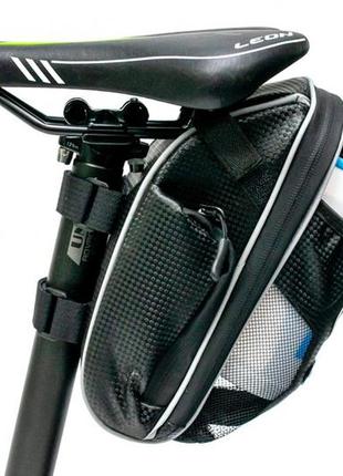 Сумка під сідло bravvos az-400 чорна