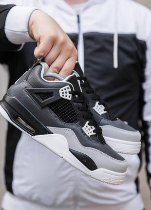 Кроссовки nike air jordan 4 retro высокие air джордан 4 средние