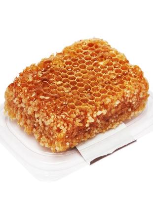 Gold honey стільниковий (щільниковий, сотовий) мед 185 г3 фото