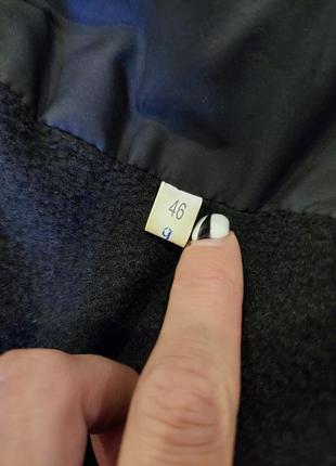 Яркая теплая куртка радужный зигзаг, украина 46-48 размер8 фото