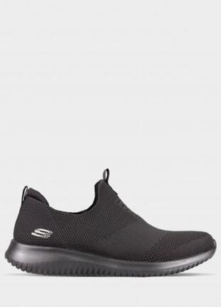 Сліпони skechers ultra flex-first take модель 12837 bbk