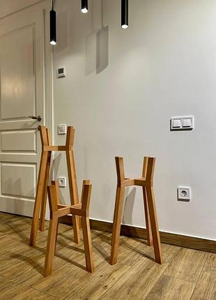 Подставка для вазонов wooddecor косоногая маленькая бук 210x495x390мм покрытие маслом