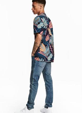 Оригинальные байкерские джинсы от бренда h&m 0458428008 разм. 34