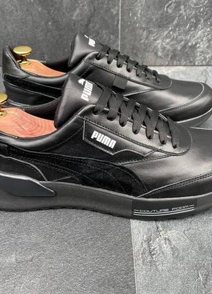 Чоловічі шкіряні кросівки puma4 фото