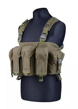 Розвантажувальний жилет gfc coммando chest tactical vest olive drab
