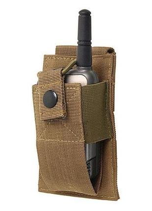 Подсумок для рации 8fields radio pouch coyote3 фото