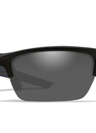 Очки wiley x valor polarized smoke grey matte black frame