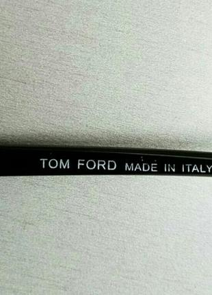 Tom ford очки женские солнцезащитные поляризированые черные большие4 фото