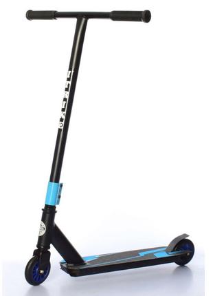 Самокат трюковый itrike sr2-064-2-bbl двухколесный